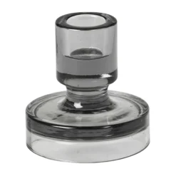 Broste Copenhagen Petra Kerzenhalter Smoked Pearl Dark Grey