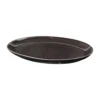 Broste Copenhagen Nordic Coal Teller Oval 26,5 X 36,5cm